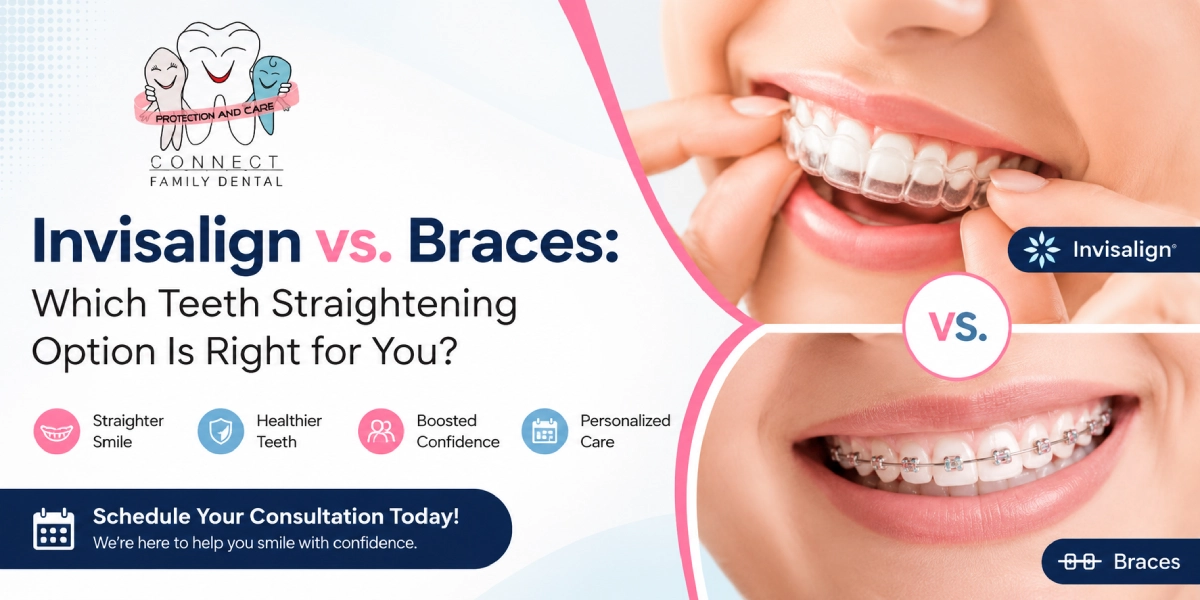Invisalign vs. Braces: Which Teeth Straightening Option Is Right for You?