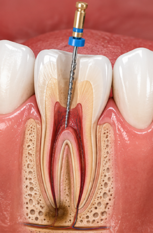 Front Tooth Root Canal