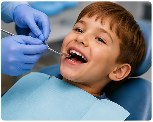 Children's Dental Cleaning